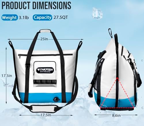 THKFISH Insulated Fish Cooler Bag, Fish Kill Bag for Caught Fish - Image 2