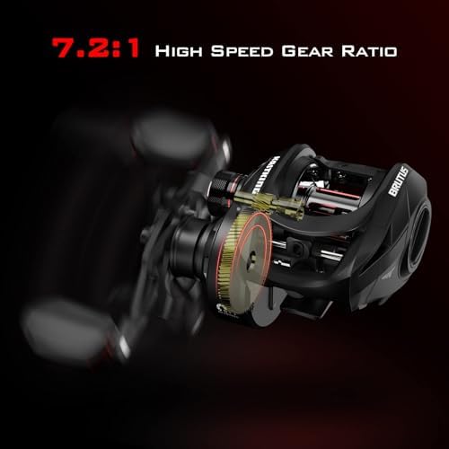 KastKing Brutus Baitcasting Fishing Reels, 7.2:1 Gear Ratio - Image 6
