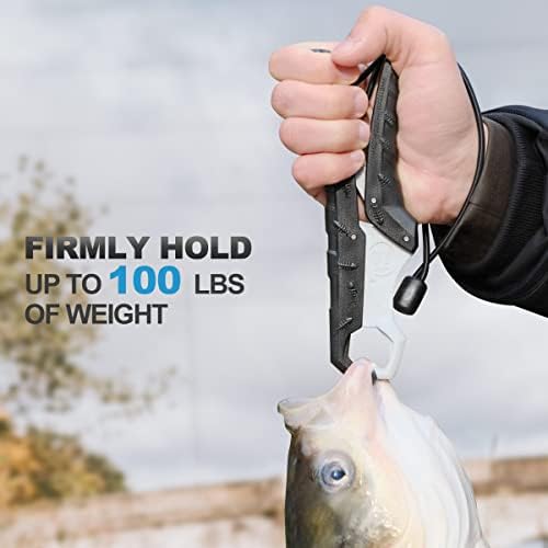 SNAIL TRAIL 7.5''/9'' Floating Fish Gripper with Lanyard - Image 3