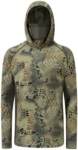 BASSDASH Men's UPF 50+ Camo Long Sleeve Hunting Fishing Hoodie Shirt - Image 5