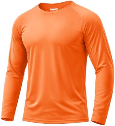 Boladeci Men's UPF 50+ Sun Protection UV SPF Shirts Long Sleeve Lightweight Quick Dry Swim T-Shirts Rash Guard by Boladeci