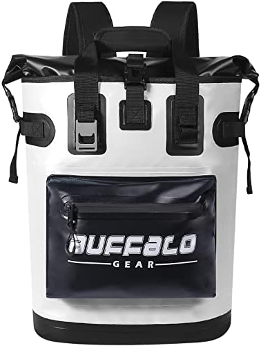 Buffalo Gear Cooler Backpack18L,30L Leakproof Camping Backpack Cooler Insulated Cooler for Picnic Beach Hiking Park Fishing by BuffaloGear