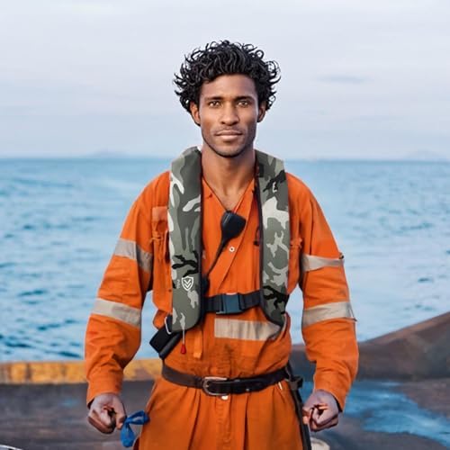 Manual Inflatable Life Jacket for Adults| Supports up to 330 lbs - Image 3