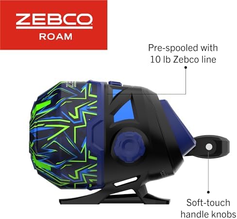Zebco Roam Spincast Reel and Fishing Rod Combo - Image 5