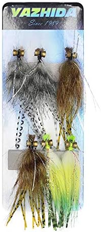 YZD Fly Fishing Big Trout Flies Kit Top 5 Steelhead Flies Flyfishing Gear Premium Wet Dry Flies Trout Lures Streamer Nymph Emerger Fishing Assorted Trout Flies Bass Salmon - Image 7