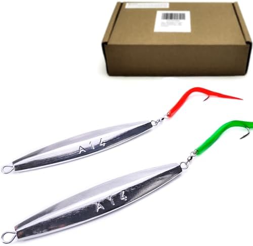 Diamond Jigs Saltwater Fishing Lures for Striped bass, Tuna by VMSIXVM