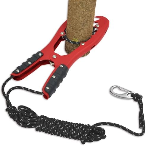 Antidious Kayak Brush Gripper, Kayak Anchor Grip with 16.4ft Paracord and Snap Hook to Anchor Float, Canoe, Boat for Fishing Boating Camping by Antidious