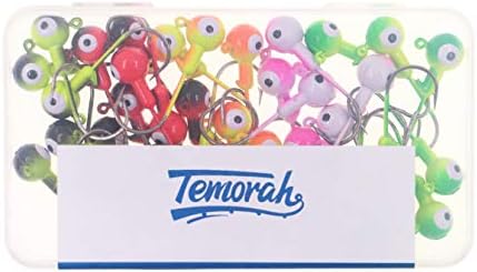 Fishing Lures Jig Heads,Ball Heads 1/32oz-1oz,Sharp Fishing Hooks for Freshwater or Saltwater - Image 5