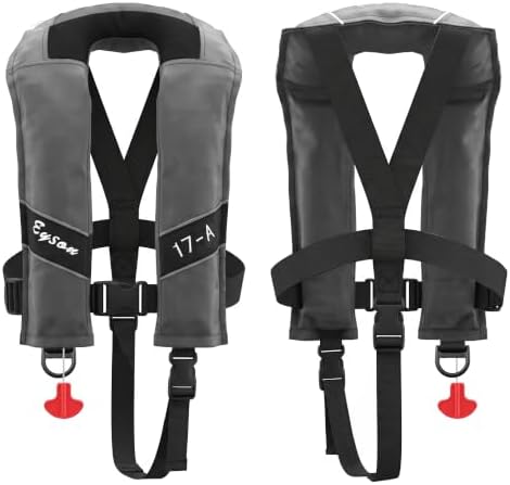 Automatic Inflatable Life Jacket, Preserver PFD for Kids,Life Vest for Kid,Supports Weight up to 160 pounds(YSH725) - Image 2