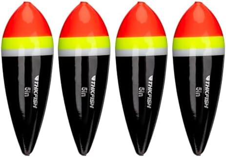 THKFISH Fishing Bobbers Slip Bobbers for Fishing Floats Bobbers for Fishing Balsa Bobbers for Steelhead Fish Float Rigs Freshwater Saltwater Floatage by THKFISH