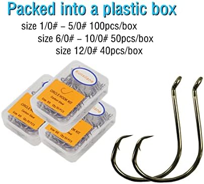 Catfishing Circle Hooks-Octopus Fishing Circle Hook for Catfish 50/100 Pack - Image 6