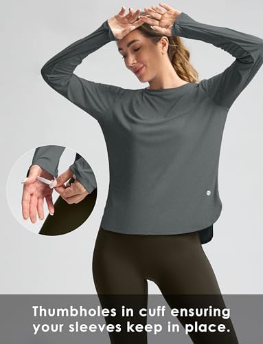 G Gradual Women's Sun Shirts UPF 50+ Long Sleeve Workout Hiking Tops - Image 6