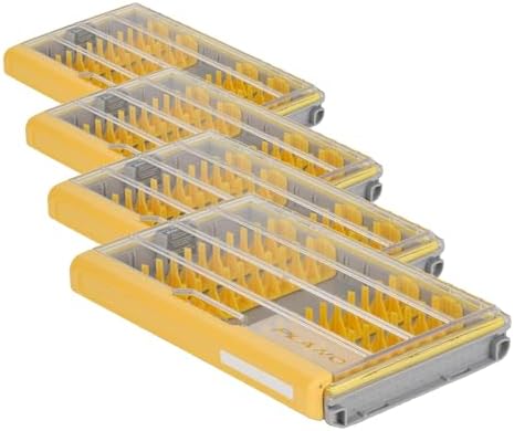 Plano EDGE Series Fishing Tackle Storage Boxes | Premium Tackle Organization with Rust Prevention, Regular (Pack of 4) by PLANO%C2%AEOutdoors