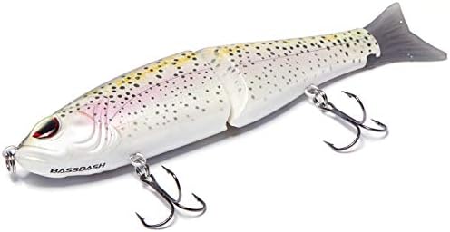 Bassdash SwimShad Glide Baits Jointed Swimbait Bass Pike Salmon Trout Muskie Fishing Lure - Image 6