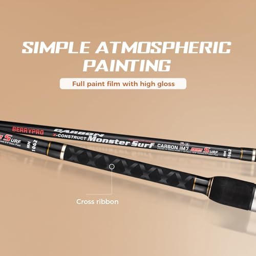 BERRYPRO Surf Spinning Fishing Rod Graphite Spinning Rod - Image 5