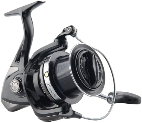 Big Game Surf Spinning Fishing Reel, 44Lbs Max Drag Saltwater Fishing Reels by HAUTTON