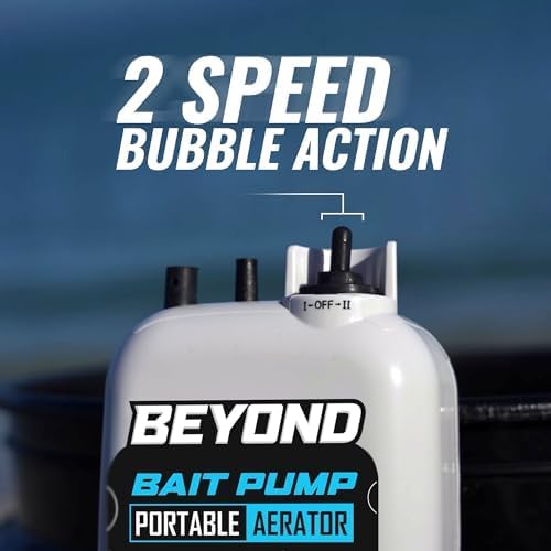 Beyond Bait Pump - 2-Speed Live Bait Aerator for Bait Buckets - Image 4