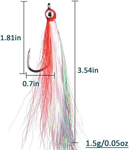 Clouser Minnow Fly Fishing Flies Salmon Trout Steelhead Jig Hooks Saltwater Flies Sea Bass Striper Flounder Fly Fishing Lures - Image 3