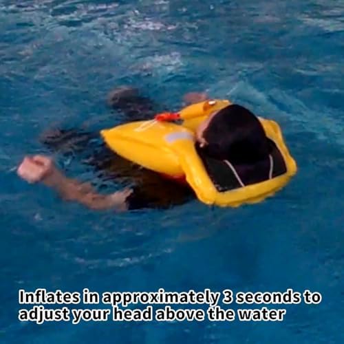 Automatic Inflatable Life Jacket|Life Vest for Adults|PFD Low Profile|Supports up to 330 lbs(YSH709) - Image 6