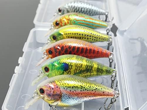 Minnow Crankbait for Bass Fishing Bass Lure Jerkbait Fishing Lures and Tackle Box - Image 2