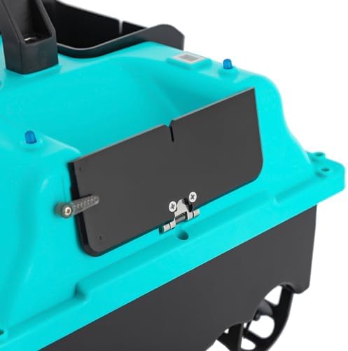 RC Bait Boat, 600m/1968ft Long-Distance Control Surf Fishing Bait Boat 4.4LBS Loading Capacity with Dual 5200mAh Battery and LCD for Lake/Ocean Angling, Auto Navigation (Blue) - Image 7