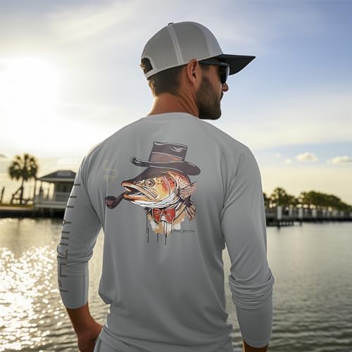 Palmyth Fishing Shirts for Men Long Sleeve UPF 50+ T Shirt Sun Protection - Image 2