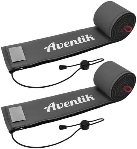 Aventik Neoprene Rod Sleeve with Hanging Loop & Adjustable Lanyard by AVENTIK