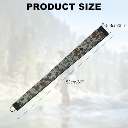 Neoprene Camo Fishing Rod Sleeves,Fishing Pole Sleeves,Fishing Rod Socks - Image 2