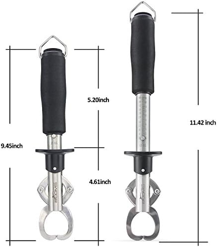 Booms Fishing G1 Fish Gripper Grip and Hold Fish with Tight Grip Largest Model Built-in Scale - Image 6