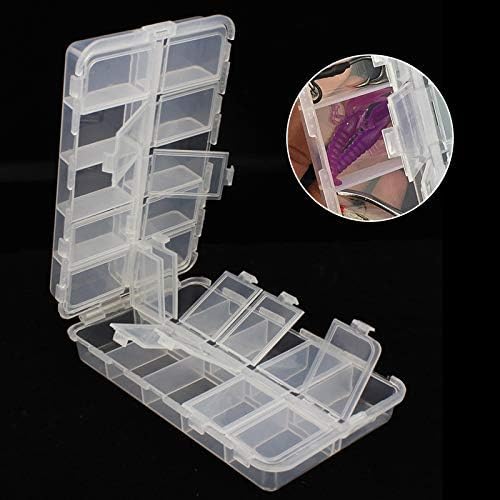 Premium 20 Compartments Tackle Boxes, Tackle Utility Boxes, Plastic Box Storage Organizer Box Adjustable, Fishing Tackle Storage Box Organizer - Image 4