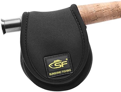 SF Fly Fishing Reel Cover Case Pouch or Fly Reel Black Fit 7/8 wt - Image 3