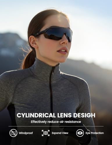 Lamicall 24g Polarized Sports Sunglasses for Men Women - UV400 Protection Sun Glasses for Baseball Running Cycling Fishing - Image 5