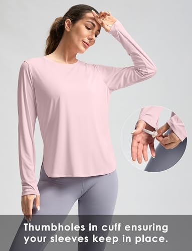 G Gradual Women's Sun Shirts UPF 50+ Long Sleeve Workout Hiking Tops - Image 6