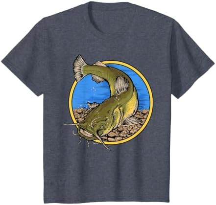 Flathead Catfish Fishing T-Shirt by Hunting+%26+Fishing+Merch