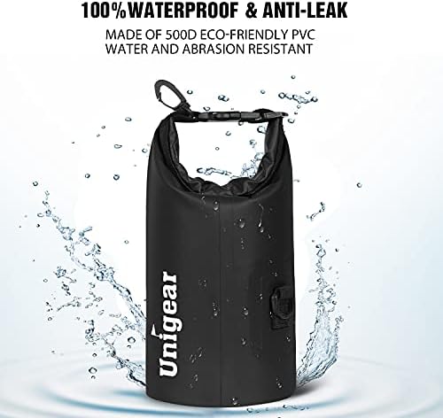Unigear Floating Waterproof Dry Bag for Kayaking, 2L/5L/10L/20L/30L/40L - Image 2