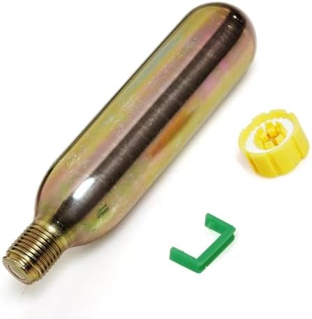 Owntop 24 Gram CO2 Cartridges PFD Rearming Kit, 1/2 inch Thread for Automatic/Manual Inflatable Life Jacket, C02 Cylinder Metal Tank 24g by Owntop