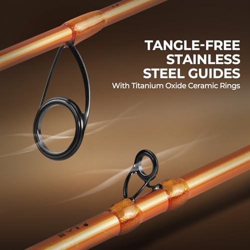 KastKing Lethal Blaze Twin-Tip Fishing Rod and Reel Combo - Image 5