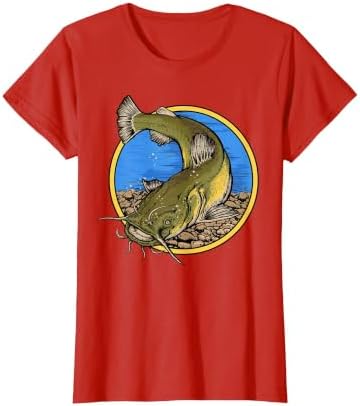 Flathead Catfish Fishing T-Shirt by Hunting+%26+Fishing+Merch