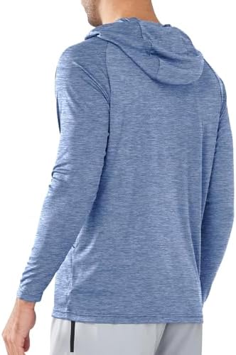 NORTHYARD Men's Sun Hoodie Long Sleeve Fishing Shirts UPF 50+ Rash Guard - Image 2