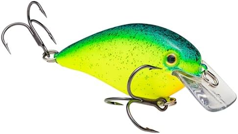Strike King KVD 1.5 Hard Knock Fishing Lure, 3/8 oz, 3D Lifelike Eyes by StrikeKing