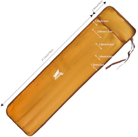 Aventik Neoprene Fly Rod Sock with 5 Compartments Fishing Rod Sleeve - Image 2
