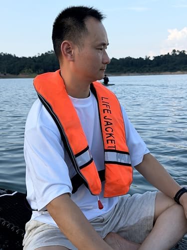 Adult Automatic PFD Vest, Inflatable Kayak Water Sports Vest for Kayaking SUP Paddleboarding Sailing Boating Fishing - Image 5