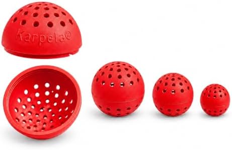 Karpela Natural Bait Delivery System (Set of 4) – Reusable Protective Shell for Soft Natural Baits – Protects Bait from Crawfish & Turtles by Unknown