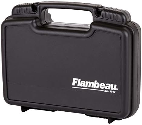 Flambeau Outdoors Safe Shot 10.5in Pistol Pack Case, Foam, Lockable, Black - Image 2