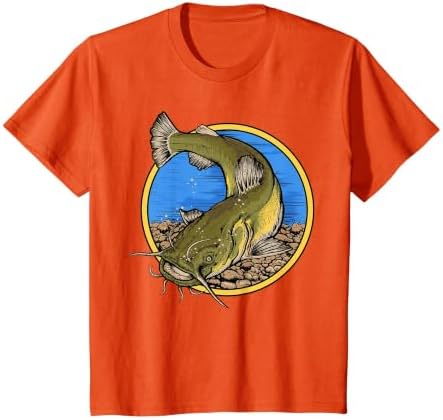 Flathead Catfish Fishing T-Shirt by Hunting+%26+Fishing+Merch
