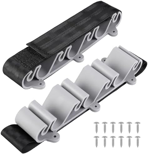 2 Pack Boating Vertical Fishing Rod Holders, Vertical Fishing Rod Rack by RunNico