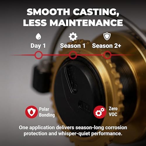 ReelX Fishing Reel Lubricant, Extreme-Pressure Anti-Corrosion Oil for Bearings, Spinning, Baitcasting, Spincast, Fly, Trolling & Electric Reels, Smooth Casting Saltwater Freshwater Protection, 1 oz - Image 7