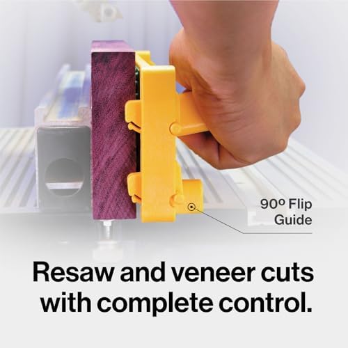 MICROJIG GRR-RIP-BLOCK Smart Push Block for Routers, Jointers, Band and Table Saws, Woodworking Tool, Extreme Grip, GB-1, Yellow/Green - Image 6