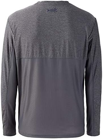 BASSDASH Fishing T Shirts for Men UV Sun Protection UPF 50+ Long Sleeve Tee T-Shirt - Image 2