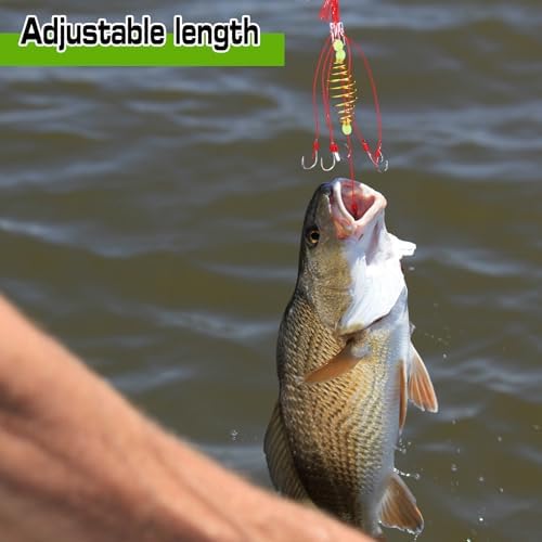 Teenyyou 9 Pack Carp Fishing Baits Hooks with Fishing Spring Carp Feeder Lure Trap Hook 6#-14# Full Size Bait Tackle - Image 6